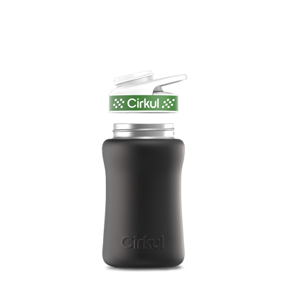 12oz. Stainless Steel Bottle & Comfort Grip Lid