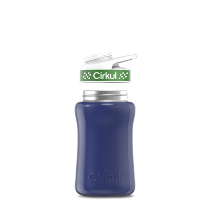 12oz. Stainless Steel Bottle & Comfort Grip Lid