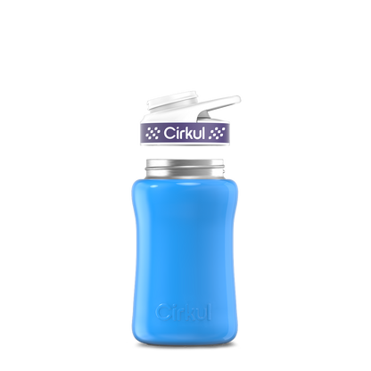 12oz. Stainless Steel Bottle & Comfort Grip Lid