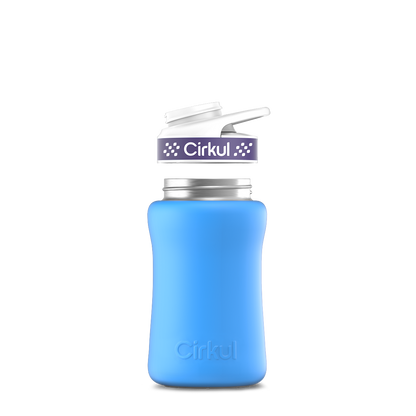 12oz. Stainless Steel Bottle & Comfort Grip Lid