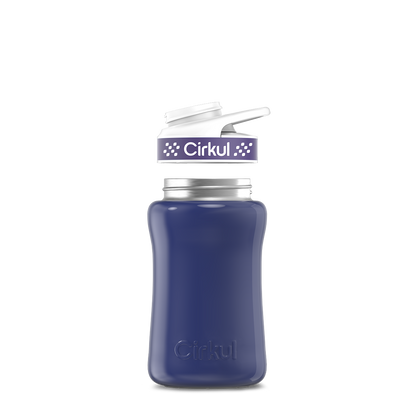 12oz. Stainless Steel Bottle & Comfort Grip Lid