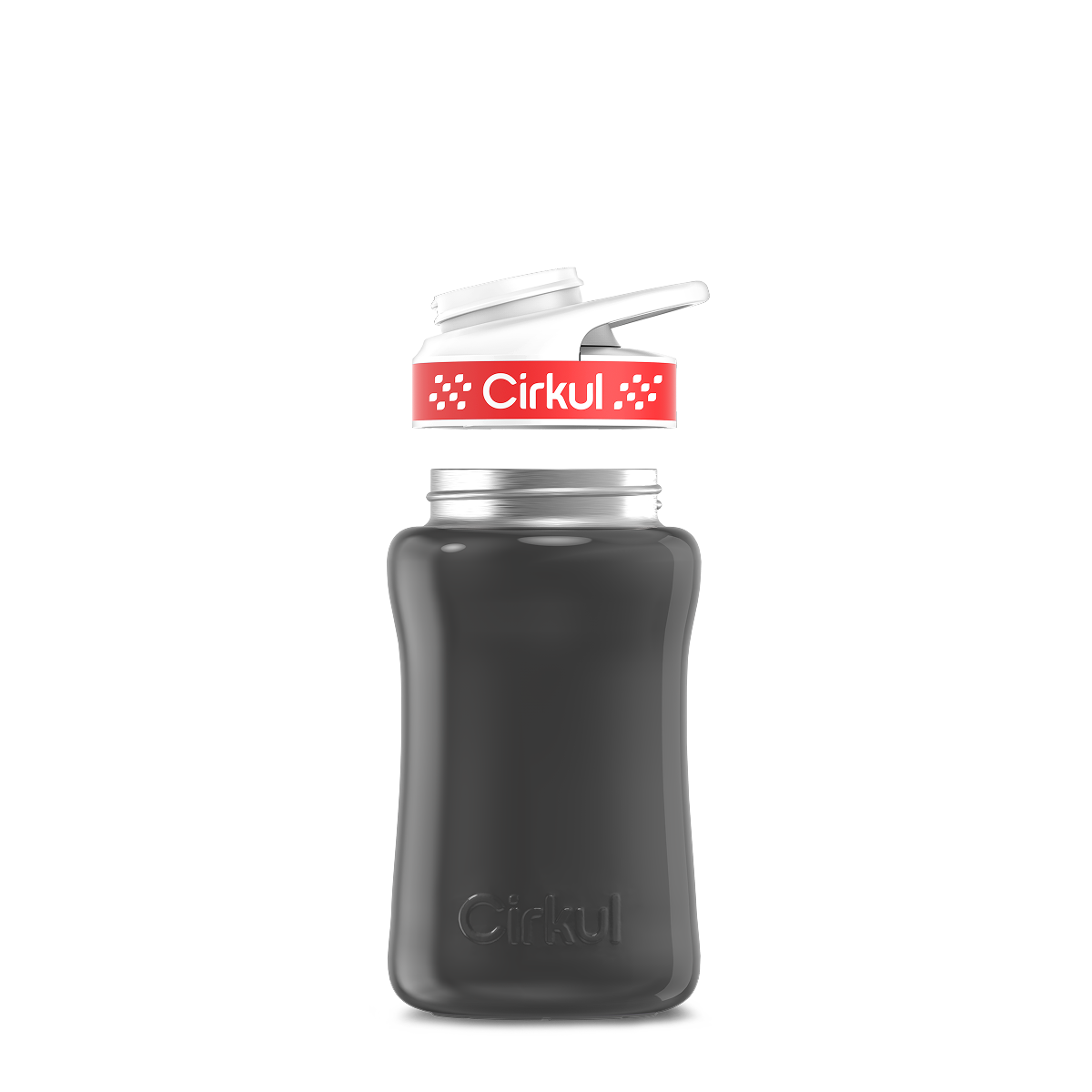 12oz. Stainless Steel Bottle & Comfort Grip Lid